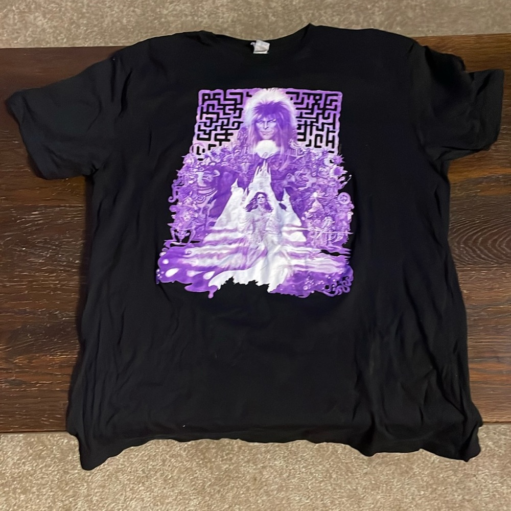 David Bowie shirt labyrinth